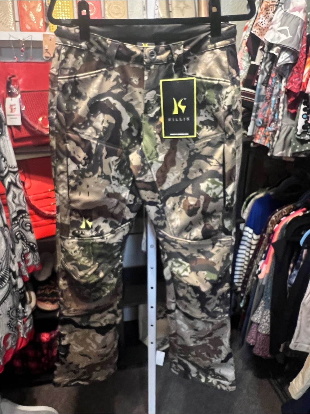 Womans Camo Gear in Green/Brown